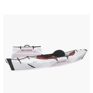 Oru Inlet Foldable Kayak - White | includes backpack, paddle, seat cushion
